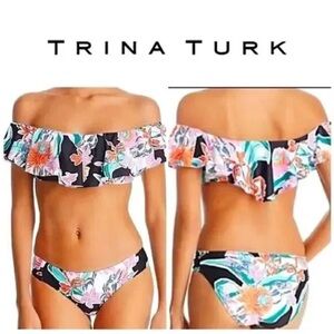 NWT Size 6 Trina Turk Two-Piece Bikini Swimsuit